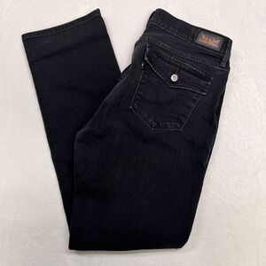 Levi's 525 Jeans Women's Sz 14 Black‎ Perfect Waist Straight Leg Y2k Preppy